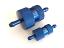 Fuel filters can be large or small and color can be Blue or Black