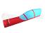 Future Model Red/ White EPP Yak Canopy 
