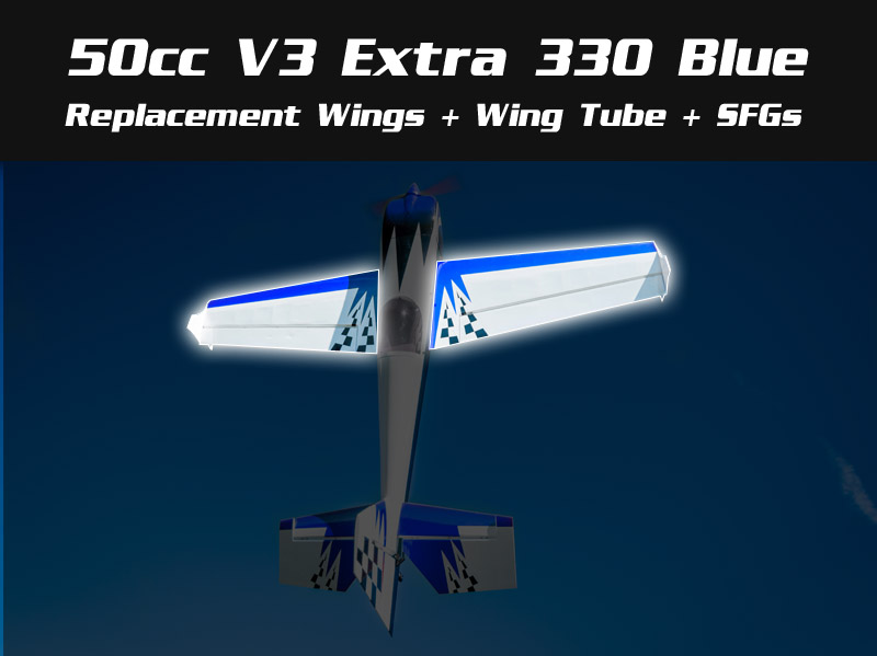 50cc V3 Extra 330 Wings