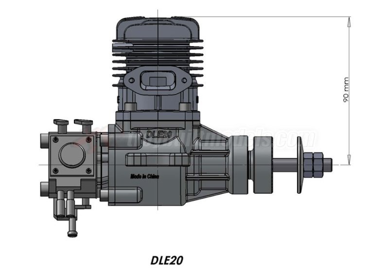 DLE 20cc Engine