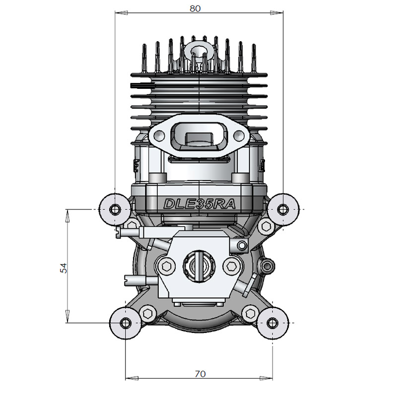 DLE 35RA Engine