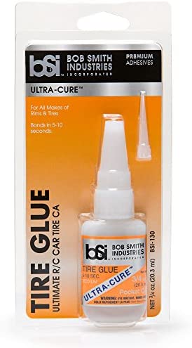 Bob Smith Industries ULTRA-CURE Medium CA Tire Glue w/Pin Cap (3/4oz)