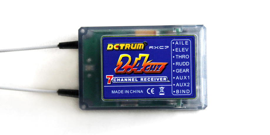 Detrum RXC7 7CH 2.4g receiver