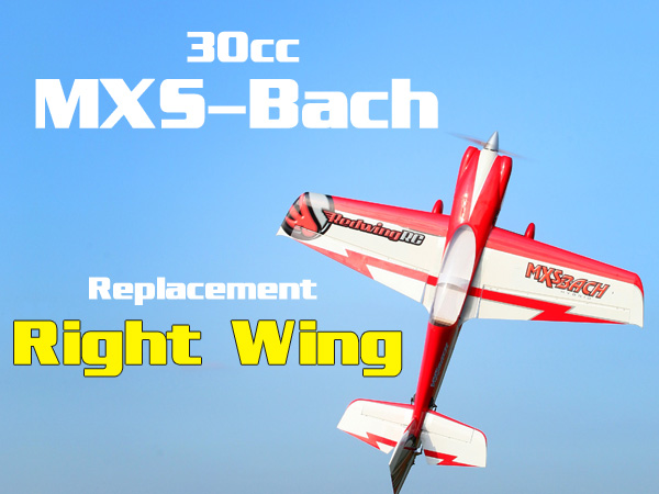 30cc Red MXS Bach Replacement Right Wing