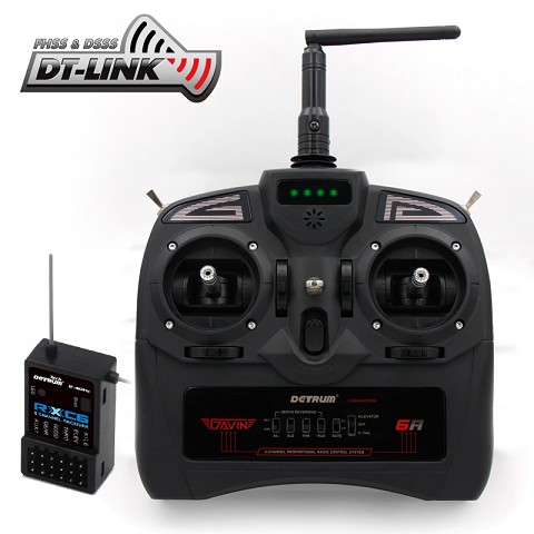 Detrum GAVIN-6A 6CH digital transmitter set(TX+RXC6, no LCD)