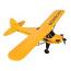 A-505 Scale J3-Cub with switchable 6-Axis Gyro 3D/6G - Best Beginner Trainer Plane-Learn to FLY under $100!! (PNP)