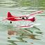 Dynam DHC-2 Beaver V2 Red 4S Sea/Land Float Plane 1.5m (59") w/ Flaps Plus Floats & Rubber Wheels