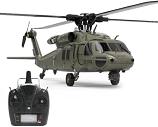 6CH 3D Black Hawk UH-60 Scale RC Helicopter W/ Automatic Stabilization System - RTF