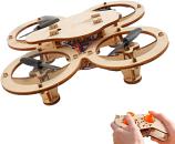 DIY Mini Wooden Drone Kit, all parts included RTF after assembly