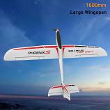 PhoenixS 4 Channel 1600mm (63") Sport Glider (PNP) with ABS Plastic Fuse