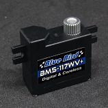 BMS-117WV+ MICRO WIDE VOLTAGE-DIGITAL, SUPER FAST, HIGH TORQUE, CORELESS SERVO (5.3kg/73.6oz 0.05 sec @8.4V) (HORIZONTAL FLAT MOUNT-FOR SLIMWING)
