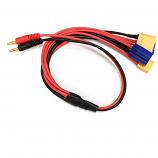 4-Function Charge Adapter to Male 4mm Bullets (XT60, XT90, EC3, EC5)