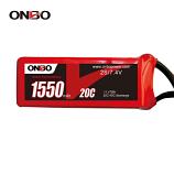 ONBO 2S-1550mah 25C Lipo Batteries