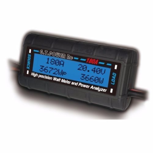 GT Power 180A Watt Meter and Power Analyzer