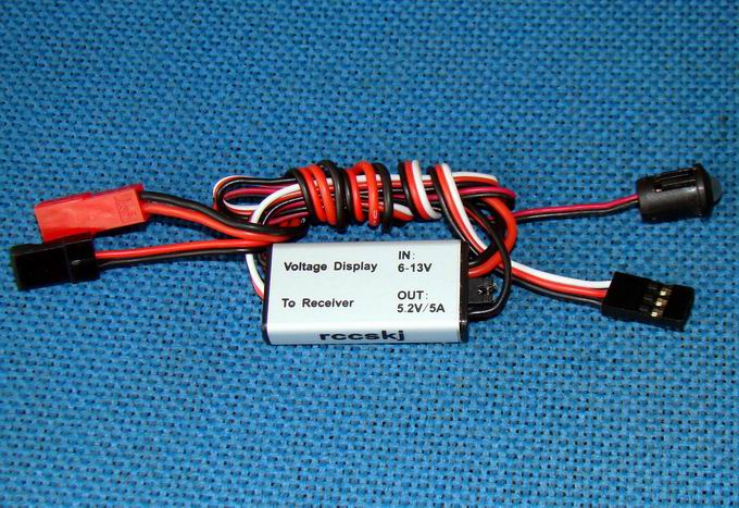 3-in-1 UBEC/CDI Kill Switch with Dual LED color Voltage Alarm