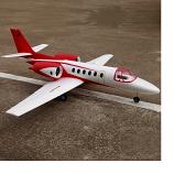Cessna 550 Turbo Jet V2 Twin 64mm EDF--Red