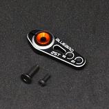 BMS-20625 Aluminum Lockable Servo Arm, 2 hole, .82" 21mm, 25T Futaba Spline (with color washer)