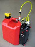 2.5 Gallon Red Fuel Tank with Voltage Regulator (VR) 2 speed electric pump (Gas)