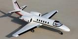 Cessna 550 Turbo Jet V2 Twin 64mm EDF--White 