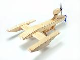 High Speed Sponson Racing Air Boat 600mm (23.6") Hull, Air Boat Kit or PNP with water cooled ESC and Air Power System