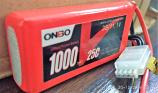 ONBO 3S-1000mah 25C Lipo Batteries 