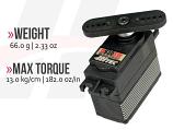 Hitec D930SW High-Speed Steel Gear Servo (13kg/182oz 0.07sec@7.4V)