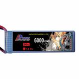14.8v 6000mAh LiPo 60C High Discharge Battery 