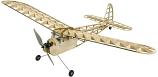 Cute Girl Vintage 1150mm (45.3") Balsa Wood Laser Cut Aircraft