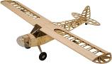 Piper Cub J3 1180mm (46.5") Wingspan Balsa Wood LaserCut Aircraft Upgraded