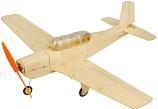 Beechcraft T-34 Mini 470mm Laser-Cut Balsa Wood Model Kit (Kit, PNP or BNF Electric Power version) 