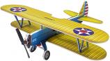 4CH Micro 450mm PP Foamy Indoor Outdoor Biplane Stearman PT-17 Kaydet (Compatible S-FHSS/Flysky/Frsky D16/DSMX/DSM2)