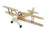 Tiger Moth 1400mm Wingspan 4CH EP & GP Laser-Cut Wood Model Kit 