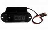 Distribution Panel (Power Board) Switch with Voltmeter