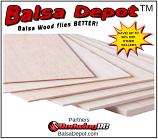 Contest Balsa Sheets (For Pattern Plane Builders)