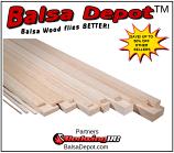 Quality Balsa Wood Sticks 
