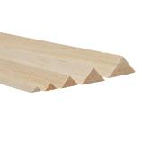 1 Meter Balsa Wood Triangle Sticks  (5-10mm Triangle)