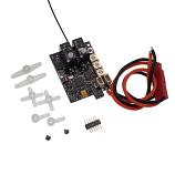 Lemon RX DSMP (DSMX/DSM2 COMPATIBLE) MICROBRICK WITH 2 ON-BOARD SERVOS and JST 2.54MM CONNECTOR PACKAGE