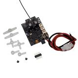 Lemon RX DSMP (DSMX/DSM2 COMPATIBLE) MICROBRICK WITH 2 ON-BOARD SERVOS and MOLEX 2.00MM CONNECTOR PACKAGE