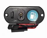 Power Switch w/Charge Ports & Fuel Dot 