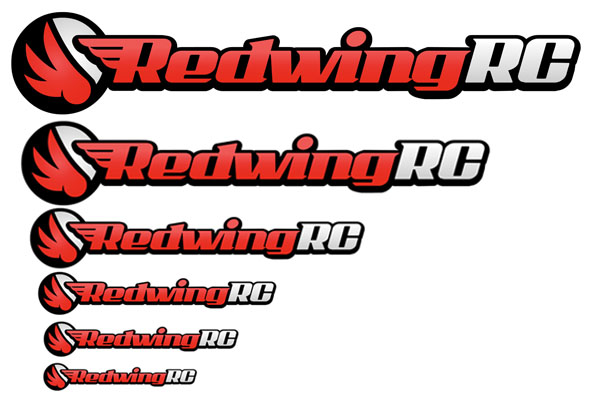 Redwing RC Logo Stickers (6"- 48")