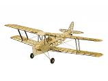Tiger Moth 980mm 38.6" Wingspan 4CH Laser-Cut Wood Model Kit (PNP Electric Power version)  