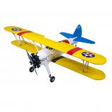 PT-17 Stearman 1600mm Balsa ARF or ARF with Power Pack (Now 2 color schemes Blue or White Fuse!)