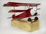 Fokker DR I 770mm Wingspan Wood Model ARF kit (Pre-Built ARF/PNP Electric Power version) 
