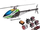 Align T-Rex 500X Dominator Super Combo Helicopter With DS530M/DS535M Metal Case Servos and BeastX Plus