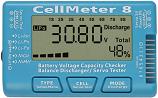 CellMeter 8 Battery Voltage Checker & Balancer, Servo Tester Improved w/LCD Backlight 
