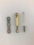 Brass Collet with Tension Screw and Pin (10 pcs) 