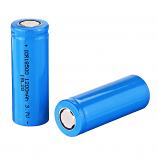 ICR 18500 3.7v 1200mAh Li-Ion Rechargeable Battery (2pcs) with Smart Battery Charger (For FrSky X-Lite TX and Tiny Whoop)