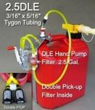2.5 Gallon DLE Hand Pump, Fuel Tank (Fuel System can be used for Gas, Smoke, Kero or Diesel)