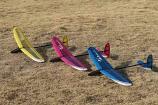 Mini DLG V3 with Ailerons (P3K Competition version) 990mm - PNP (Blue)