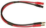 Extra Long 24" Banana Plug Charge Cable/Extension (Good for Bat Safe and other charging boxes)